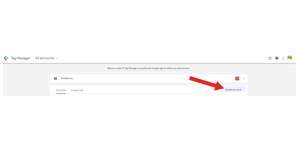 Schritt 1 Tagmanager