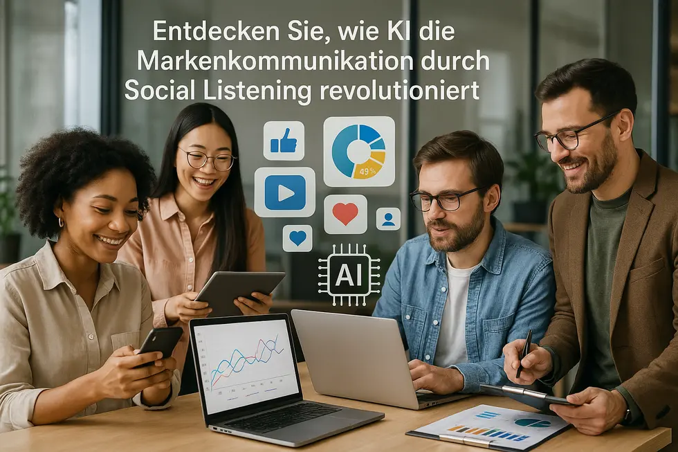 Grundlagen des Social Listening in sozialen Medien.