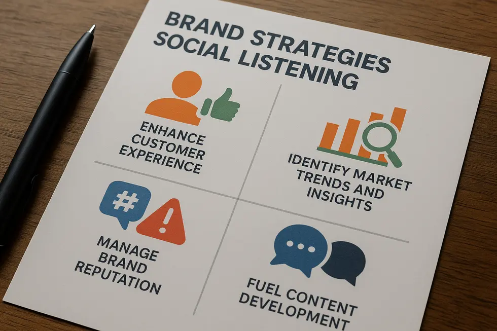 Grundlagen des Social Listening in sozialen Medien.