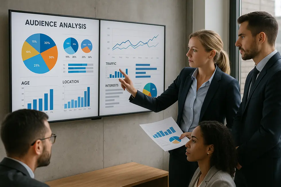 KI-betriebene Dashboards eröffnen tiefere Einblicke in das Zielgruppenverhalten.