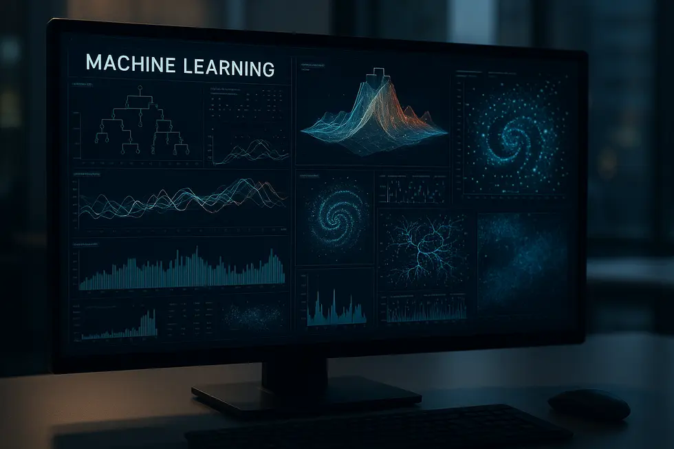 Machine Learning enthüllt versteckte Optimierungspotenziale durch datenbasierte Analysen.