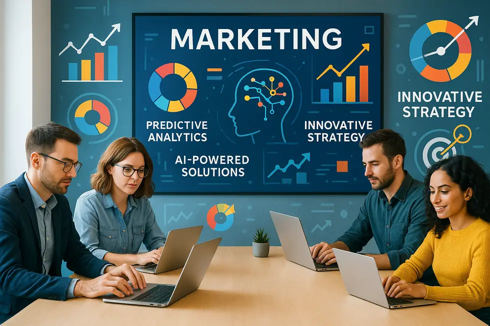 Teamwork beim Einsatz von Predictive Analytics im Marketing