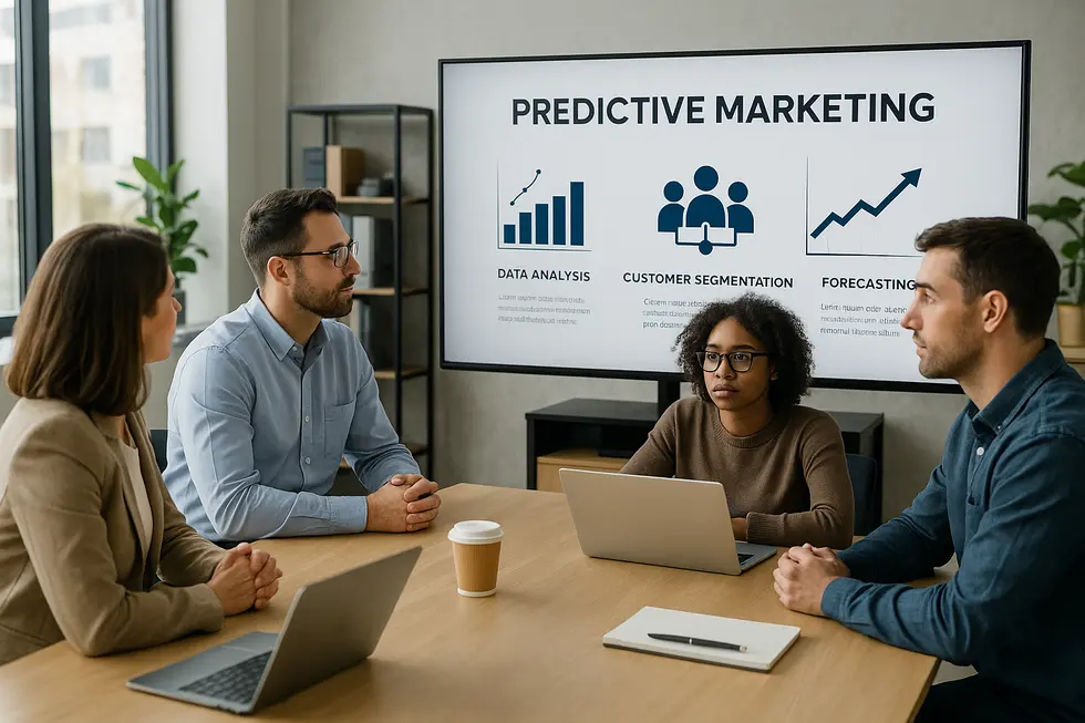 Teamwork beim Einsatz von Predictive Analytics im Marketing