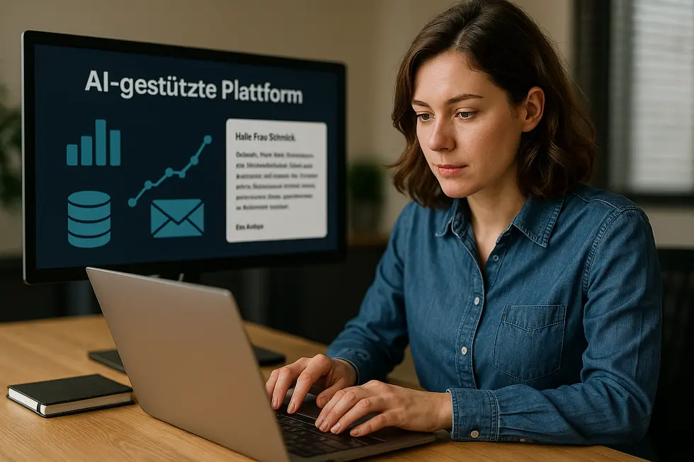 Kunden, die individuelle E-Mails auf ihren Geräten lesen, untermauern die Bedeutung der Personalisierung im E-Mail-Marketing.