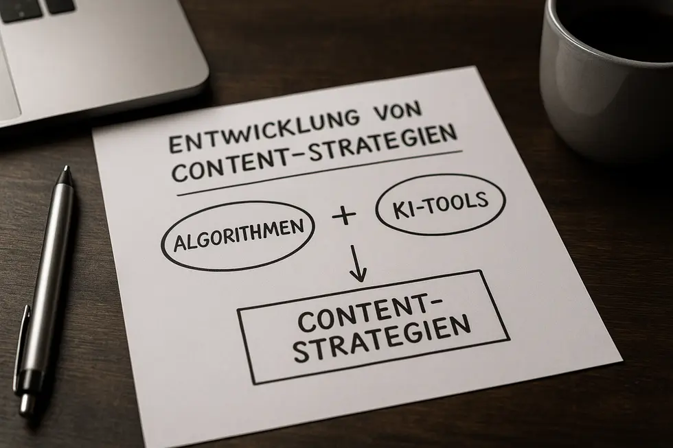KI-gestützte Strategien revolutionieren die Content-Erstellung.