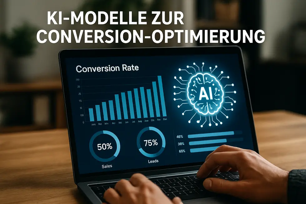 Modernes Dashboard für A/B-Testing Automatisierung.