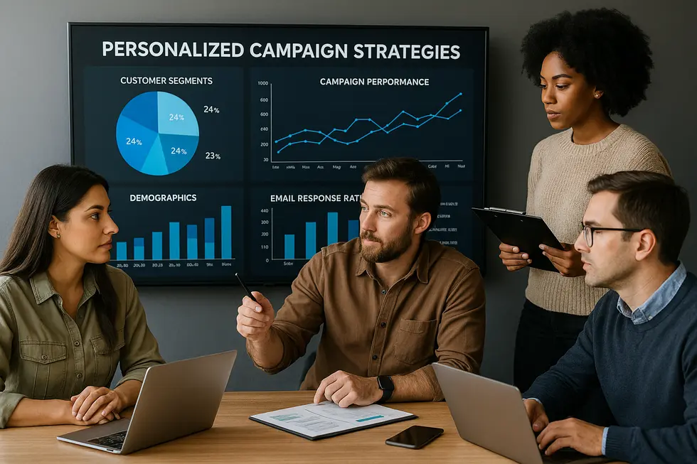Optimierung von Marketingstrategien durch Content-Personalisierung.