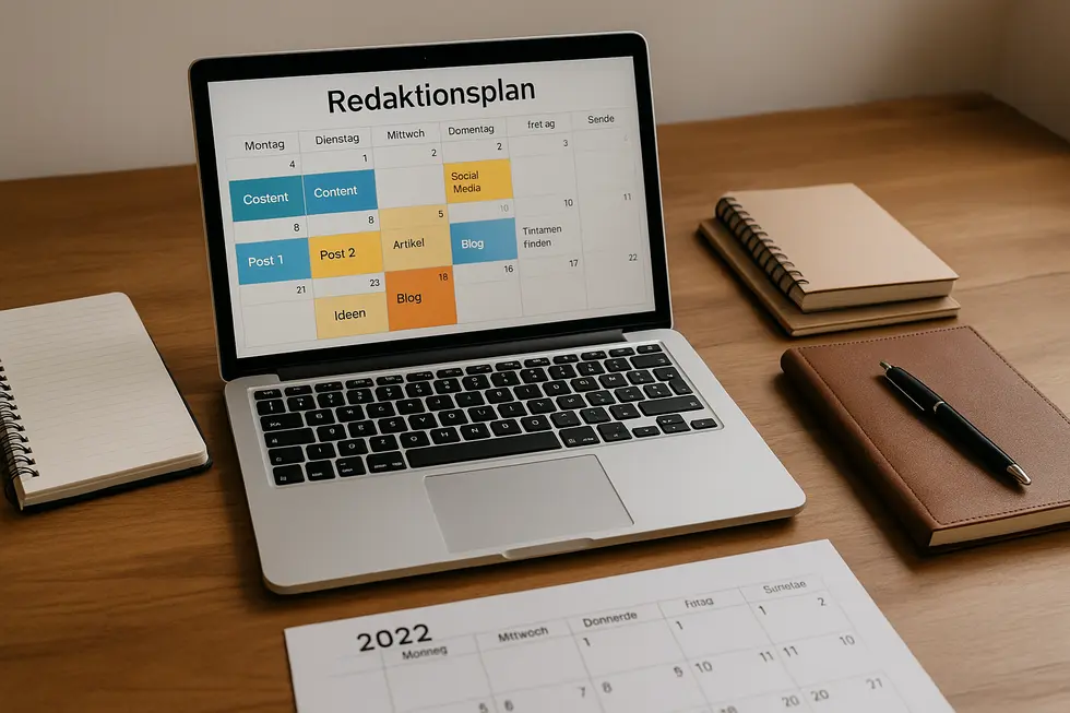 Ein digitaler Redaktionsplan vereinfacht durch SmartAiTask.