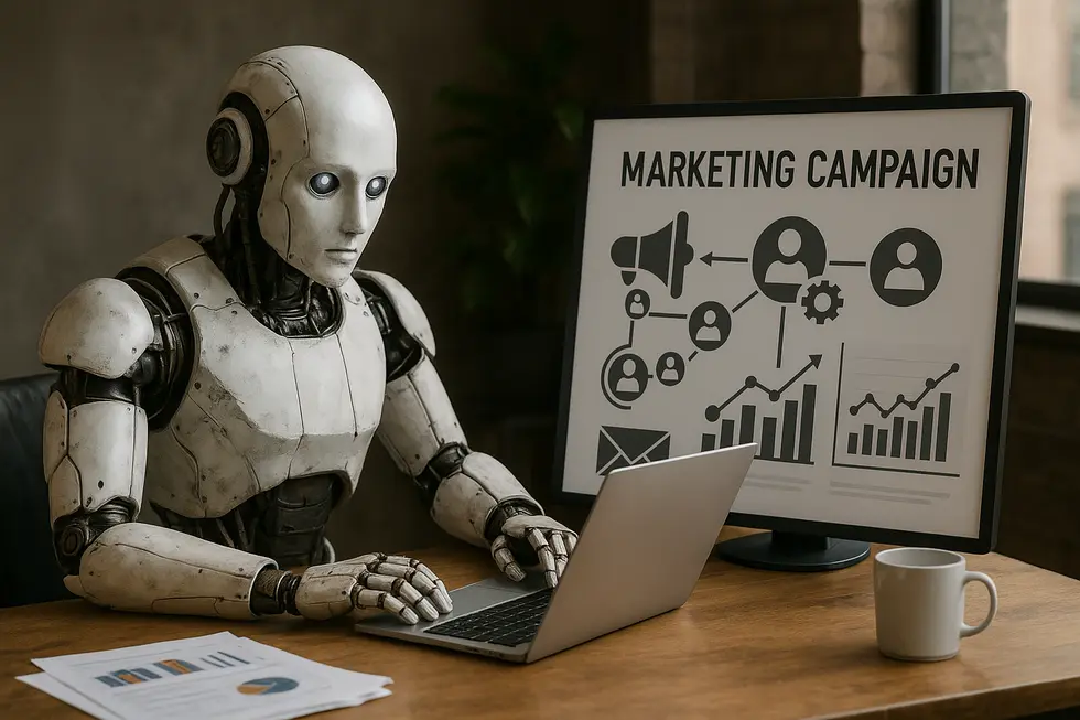 Automatisierte und personalisierte Marketingstrategien durch KI.