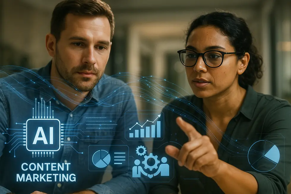 Innovative KI-Lösungen im Content-Marketing.