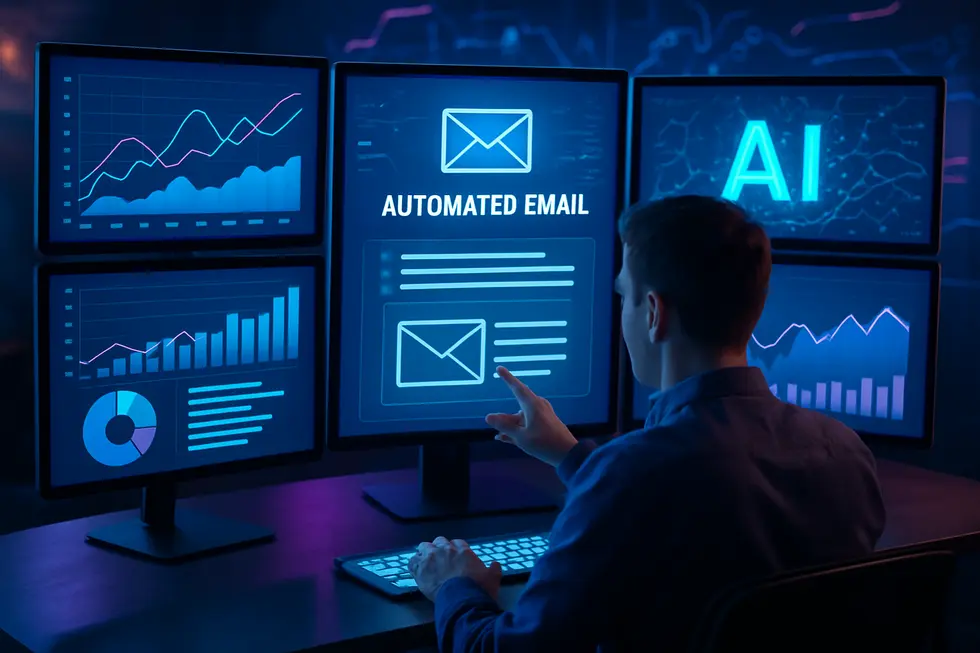 E-Mail-Marketing-Dashboard mit Automatisierungstools