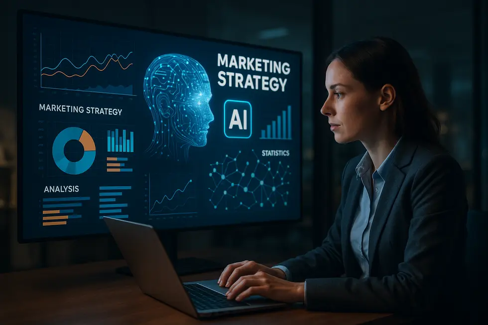 Prognosen zur Rolle von KI im zukünftigen Content-Marketing.