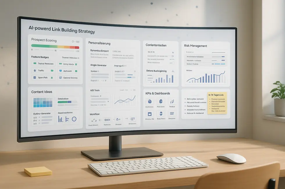 KI im Link Building: Scoring, Personalisierung und Skalierung