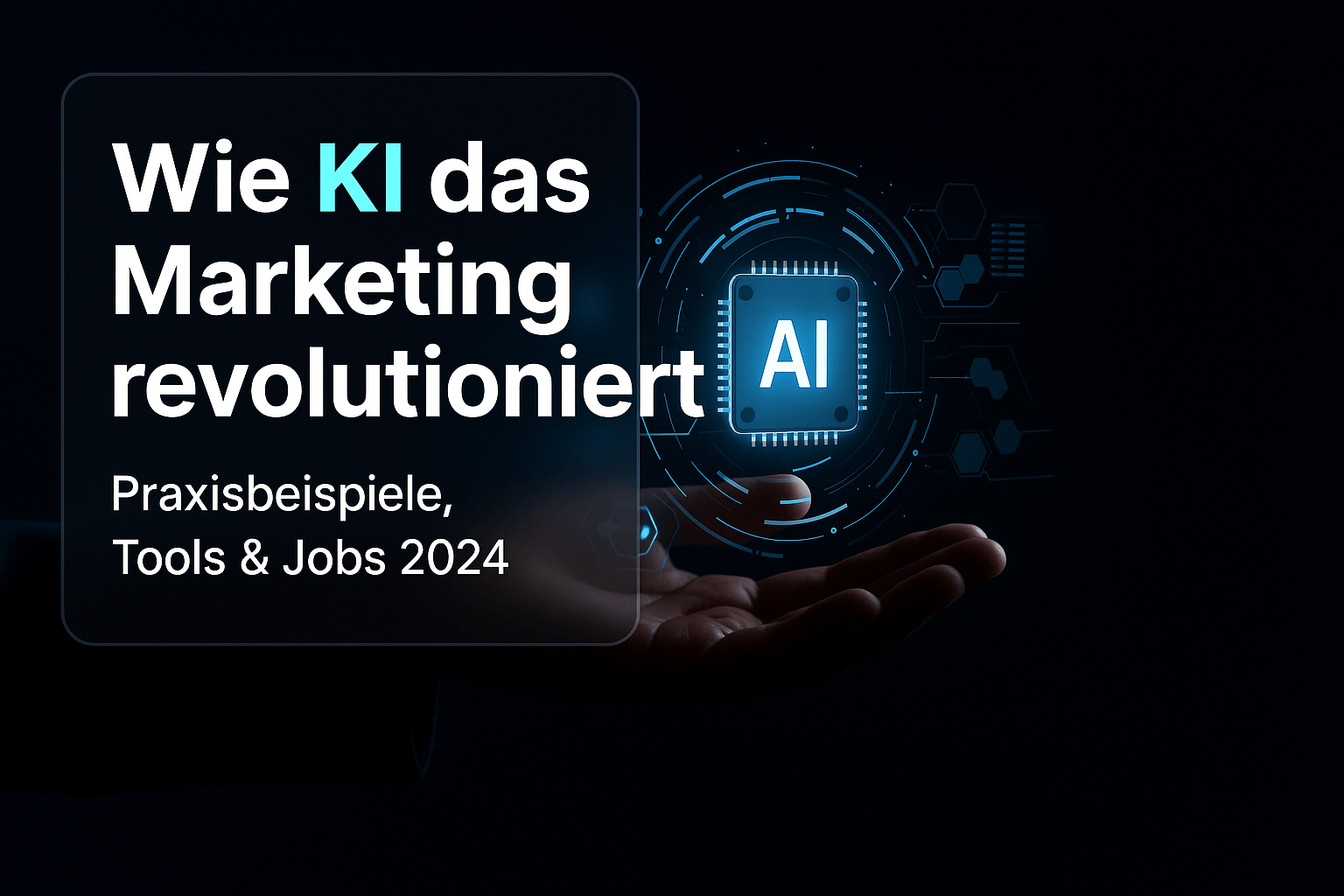 Grafik zur Einführung in KI im Marketing